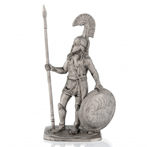 Оловянный солдатик миниатюра "Спартанский гоплит", фотография 0. Интернет-магазин ЛАВКА ПОДАРКОВ